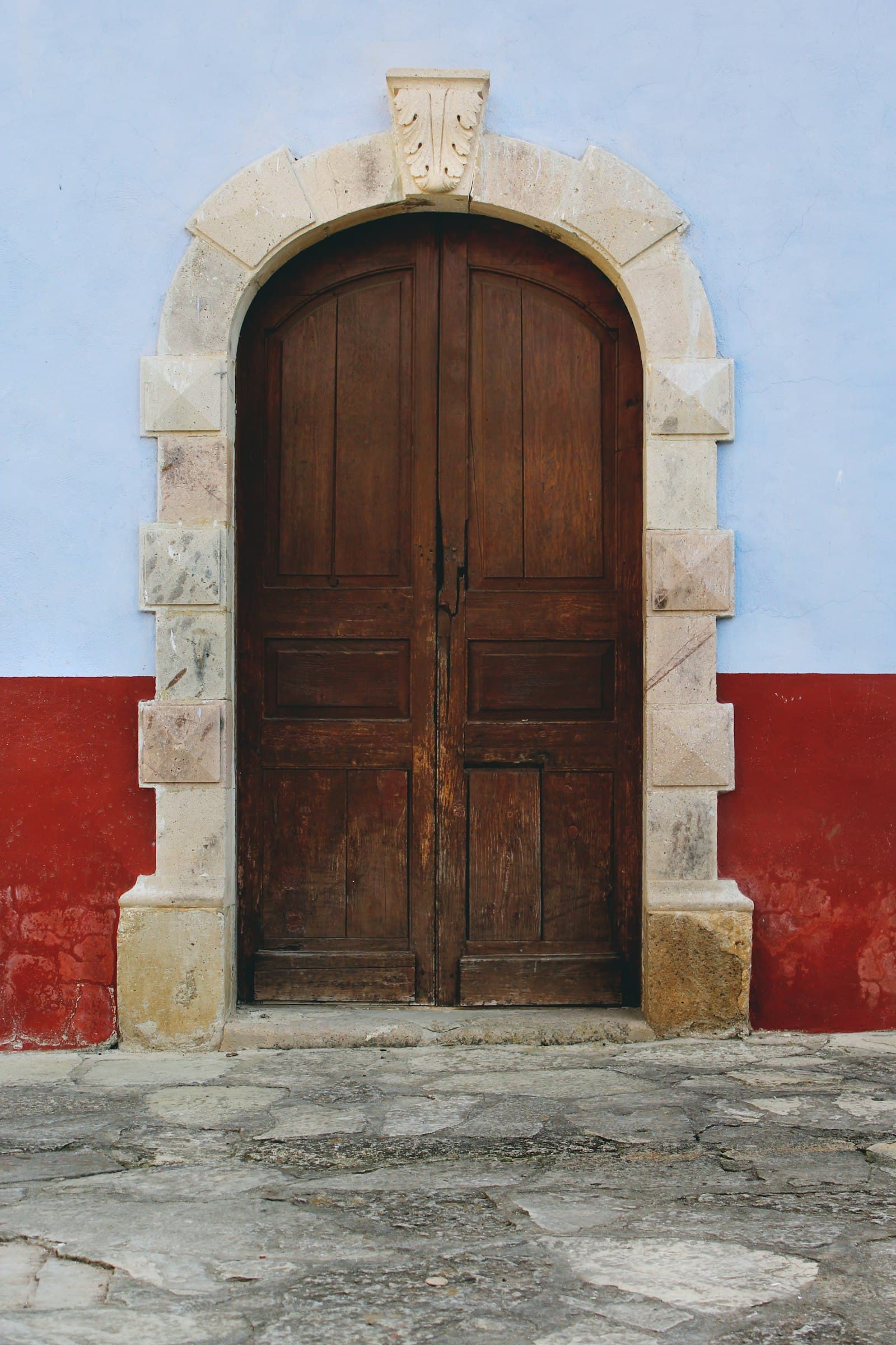 Fachada de cantera labrada de la edificación original de 1890.